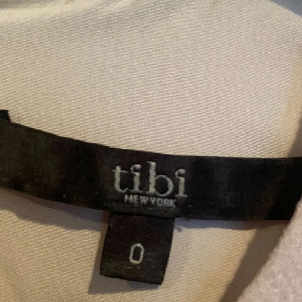 Tibi Sleeveless Beige Tunic Dress - Picture 2 of 8